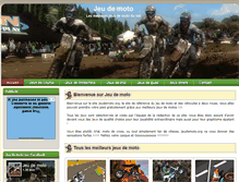 Tablet Screenshot of jeudemoto.org